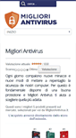 Mobile Screenshot of miglioriantivirus.it